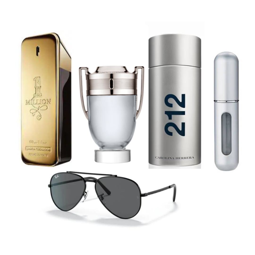 PROMO 121 (3 PERFUMES+GAFAS RAYBANN MEN)